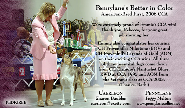 Caerleon and Pennylane -- Pennylane's Better In Color