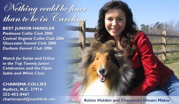 Charisma Collies -- Kelsie Holden and Charisma's Dream Maker