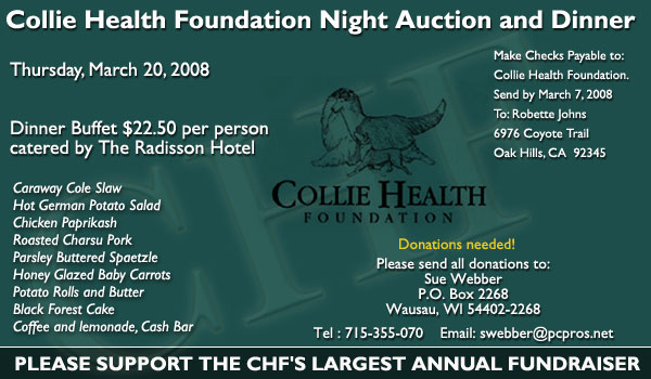 CHF Night Auction and Dinner
