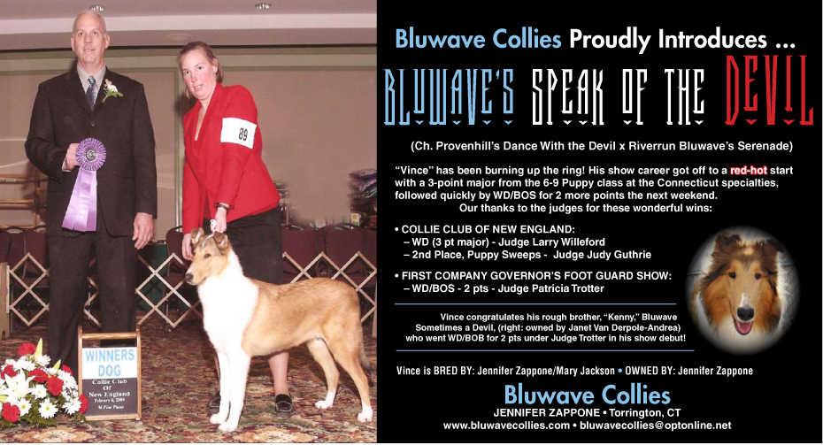 Bluwave Collies -- Bluwave Speak Of The Devil