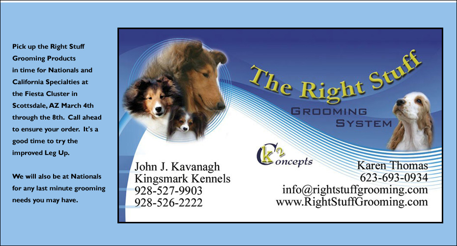 K2 Concepts -- The Right Stuff Grooming System