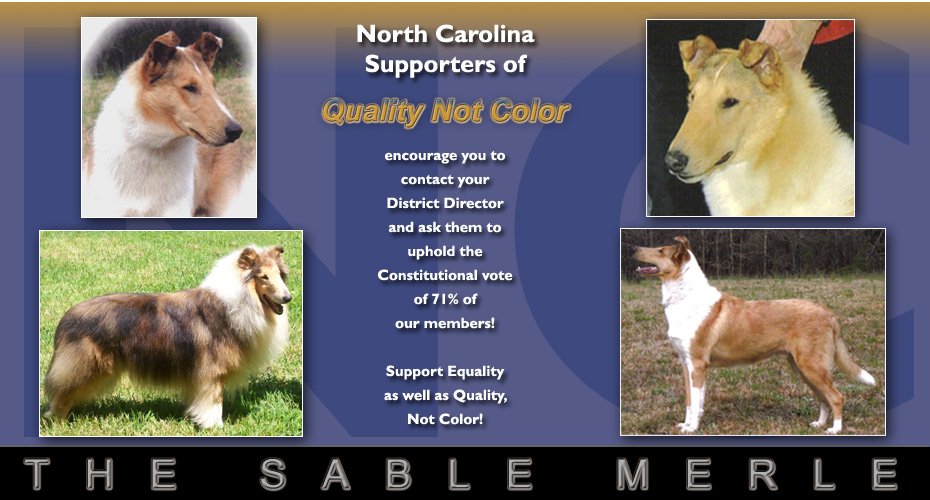 North Carolina Supporters Of Quality Not Color