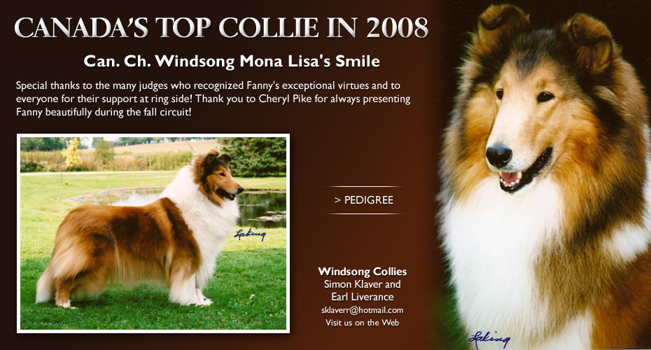 Windsong Collies -- CAN CH Windsong Mona Lisa's Smile