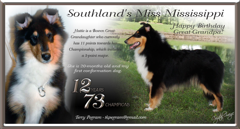 Terry Pegram -- Southland's Miss Mississippi