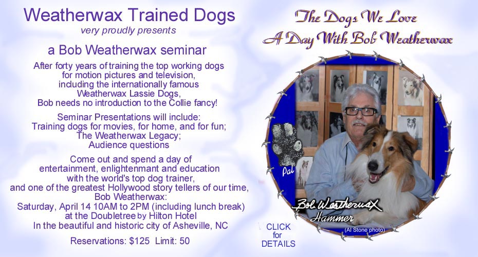 Weatherwax Trained Dogs -- A Bob Weatherwax seminar