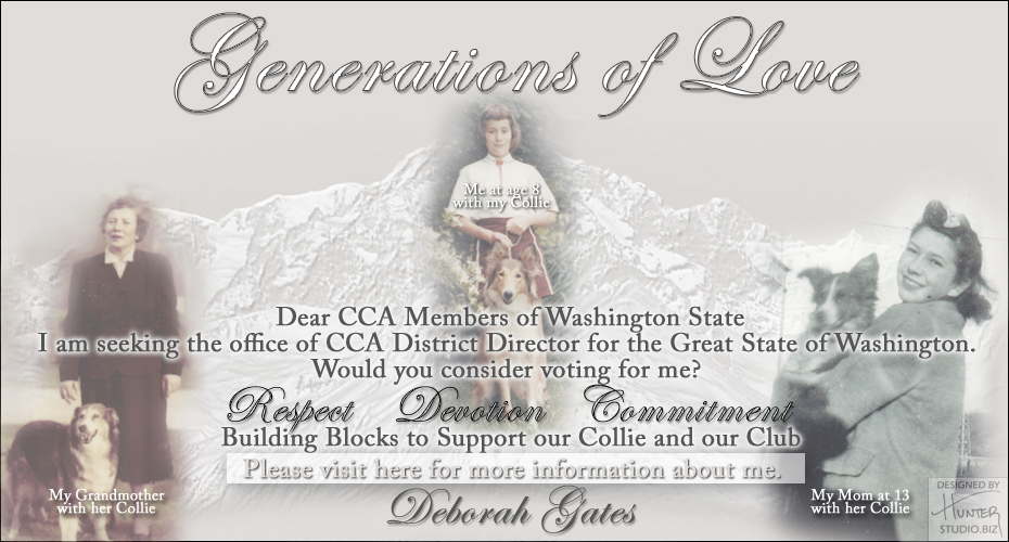 Deborah Gates -- For CCA District Director of Washington