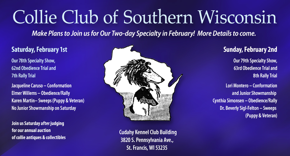 Collie Club Of Southern Wisconsin -- 2014 Specialty Shows