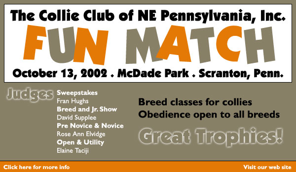 CC of NE Pennsylvania Fun Match -- Oct. 13