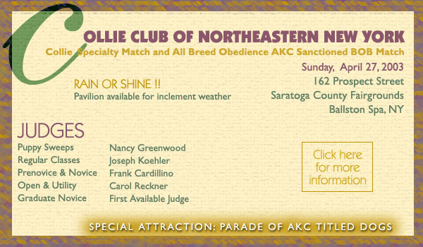 Collie Club of Northeastern New York