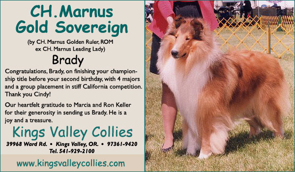 Ch. Marnus Gold Sovereign