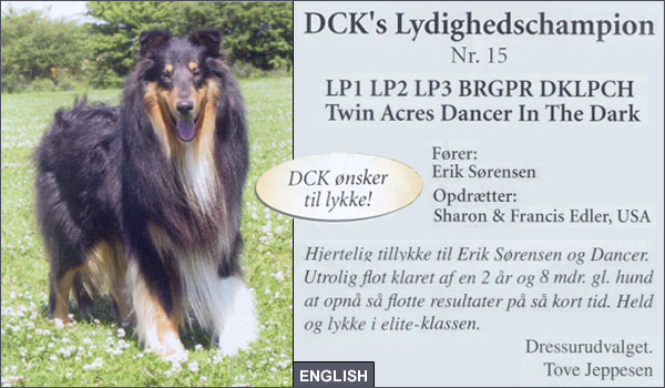 DKLPCH Twin Acres Dancer In The Dark