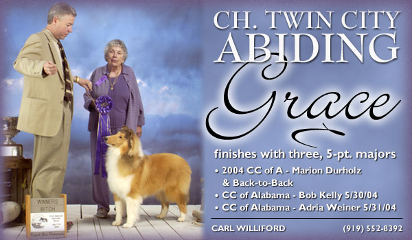 Ch. Twin City Abiding Grace