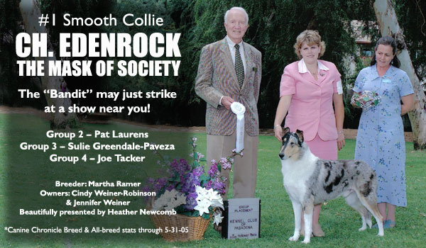 Ch. Edenrock The Mask Of Society