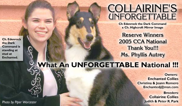 Collairine's Unforgettable