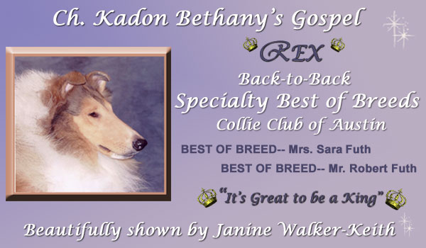 Ch. Kadon Bethany's Gospel