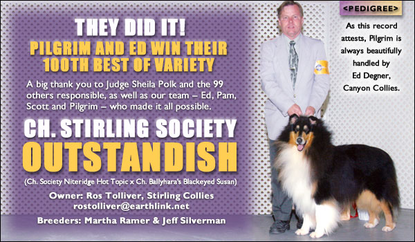 Ch. Stirling Society Outstandish