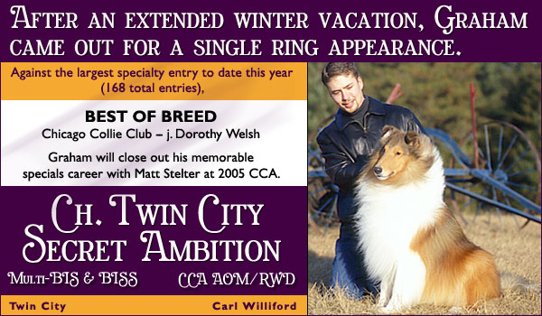 Ch. Twin City Secret Ambition