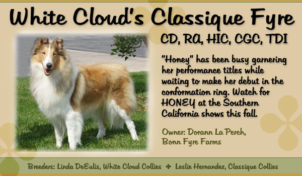 Bonn Fyre Farms -- White Cloud's Classique Fyre