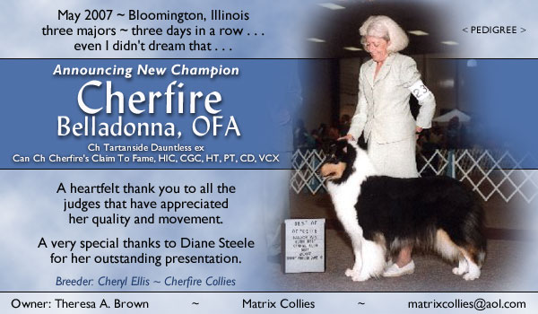 Matrix -- CH Cherfire Belladonna