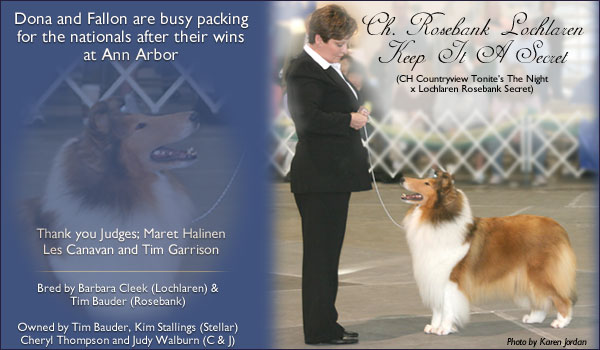 CH Rosebank Lochlaren Keep It A Secret