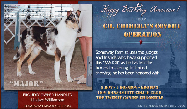 Someway Farm -- CH Chimera's Covert Operation