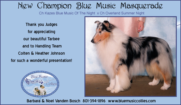 Blue Music -- CH Blue Music Masquerade