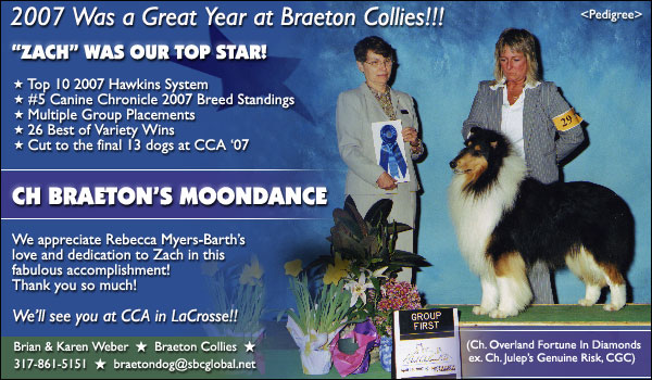 Braeton -- CH Braeton's Moondance