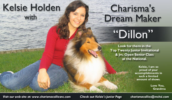 Charisma -- Kelsie Holden and Charisma's Dream Maker