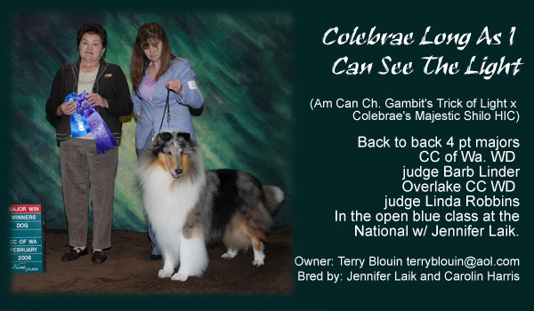 Colebrae -- Colebrae Long As I Can See The Light