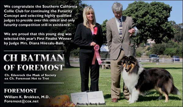 Foremost -- CH Batman Of Foremost