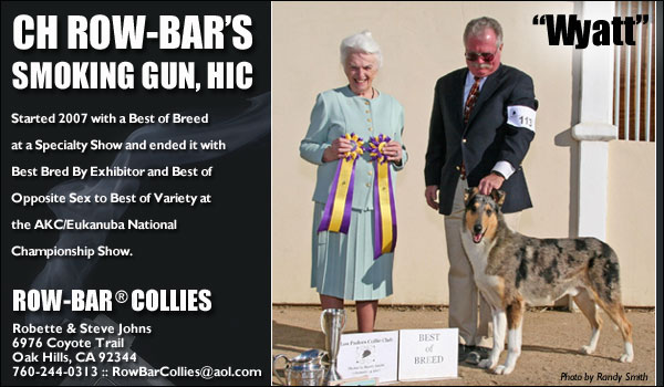 Row-Bar -- CH Row-Bar's Smoking Gun, HIC