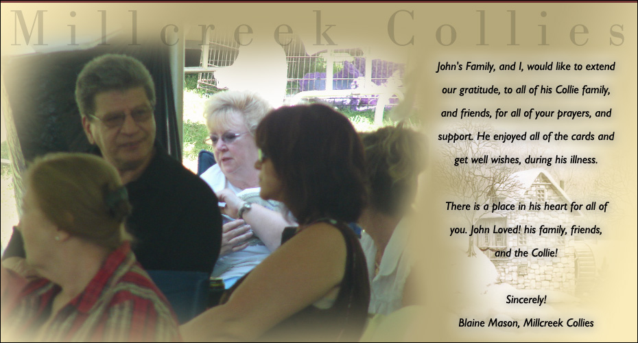 Millcreek Collies -- In Memory of John Humensky