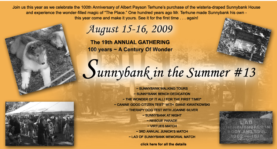 Sunnybank In The Summer -- The 19th Annual Gathering -- August 15 and 16, 2009
