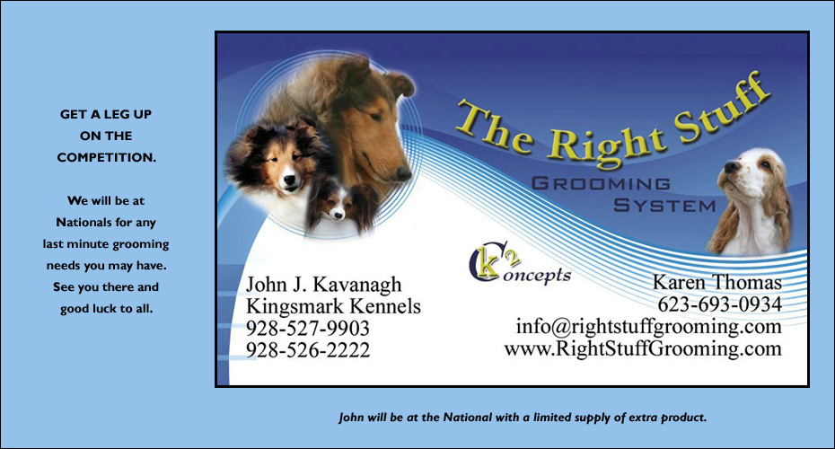 K2 Concepts -- The Right Stuff Grooming System