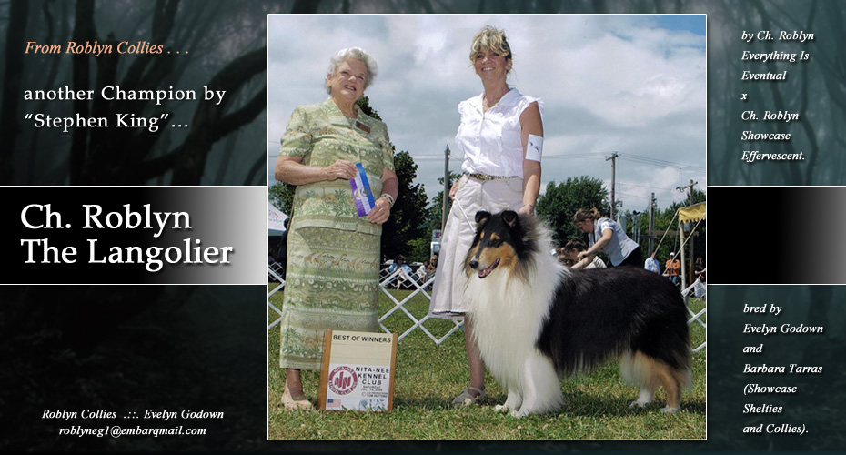 Roblyn Collies -- CH Roblyn The Langolier