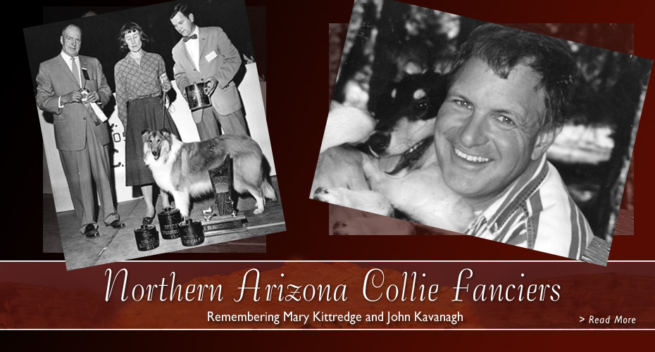 Northern Arizona Collie Fanciers remembers Mary Kittredge and John Kavanagh