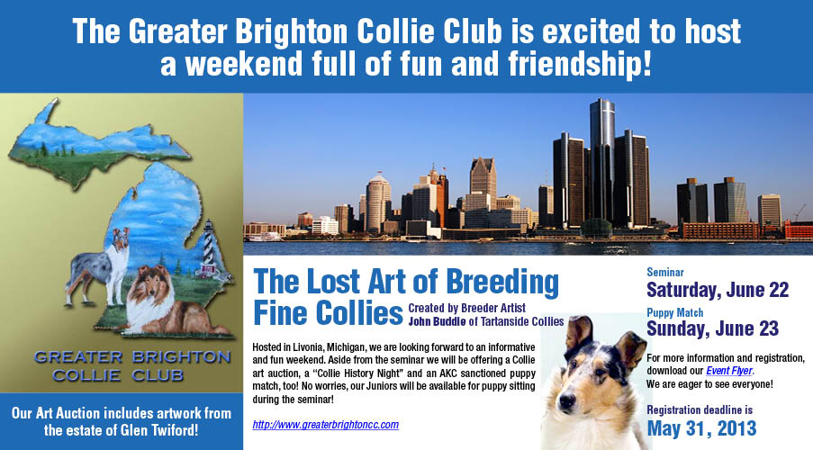 Greater Brighton Collie Club -- 2013 Seminar