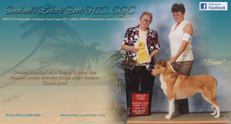 Kate Long and Kathy Conroy -- Sunnland's Electric Boots, HIC, CGC