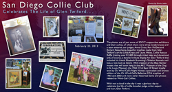 San Diego Collie Club -- Celebrates The Life of Glen Twiford