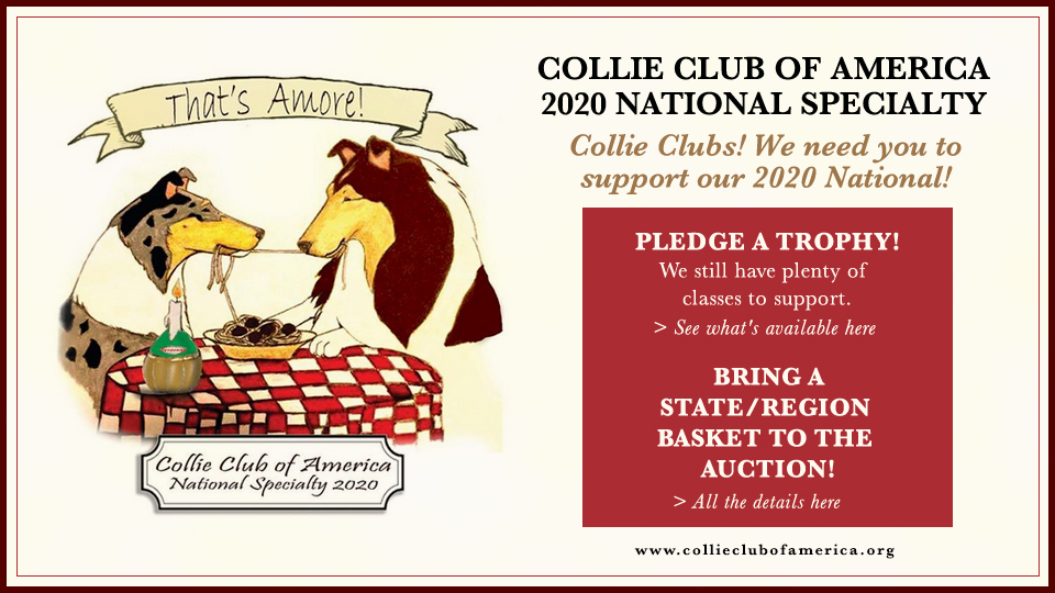 Collie Club of America  -- Trophy Pledges / State Baskets