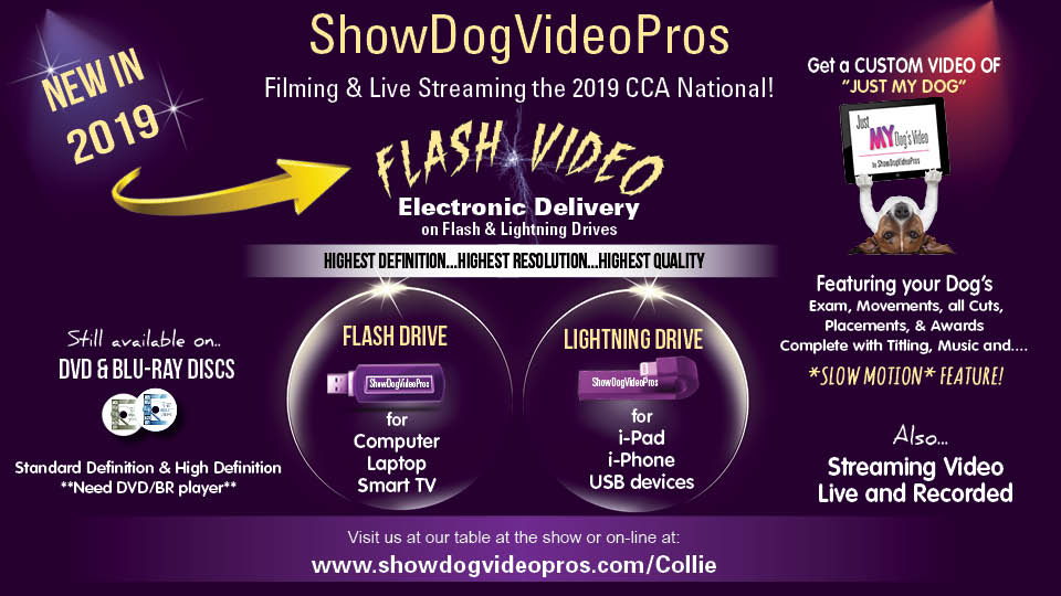 Show Dog Video Pros - Filming and Live Streaming of the 2019 CCA National